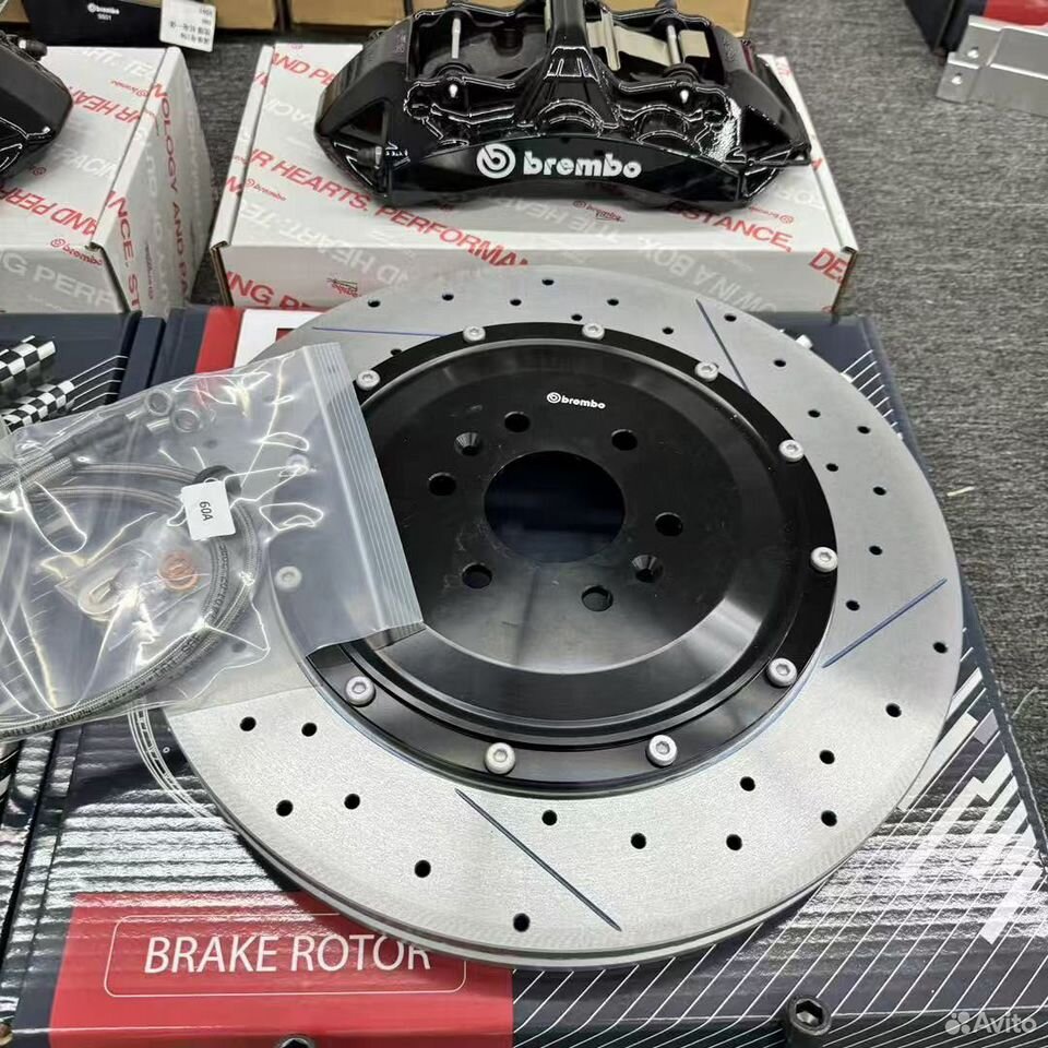 Тормозная система KIA Mohave Brembo GT6, фото 4
