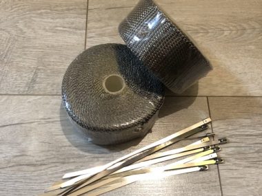 Термолента базальтовая + 10 хомутов