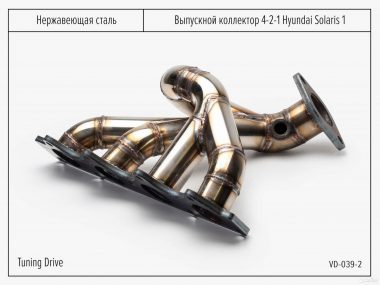 Выпускной коллектор Hyundai Solaris 1 паук 4-2-1