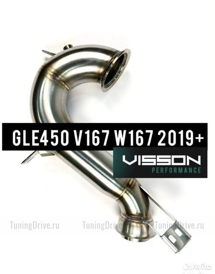 Даунпайп GLE 450 V167 2019+
