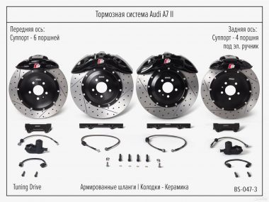 Тормозная система Audi A7 Akebono 9n