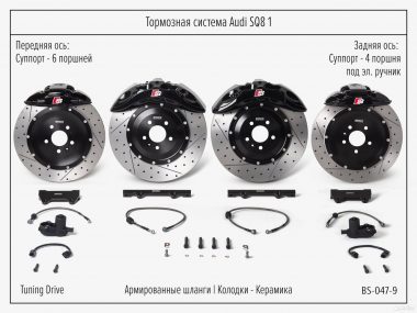 Тормозная система Audi SQ8 Akebono 9n