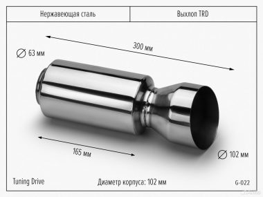 Выхлоп TRD 63