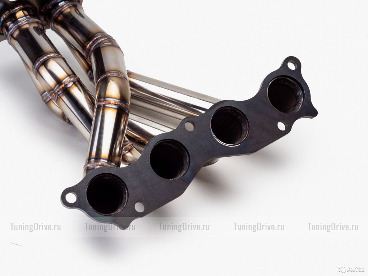 Выпускной коллектор 4-2-1 honda accord 7, фото 2