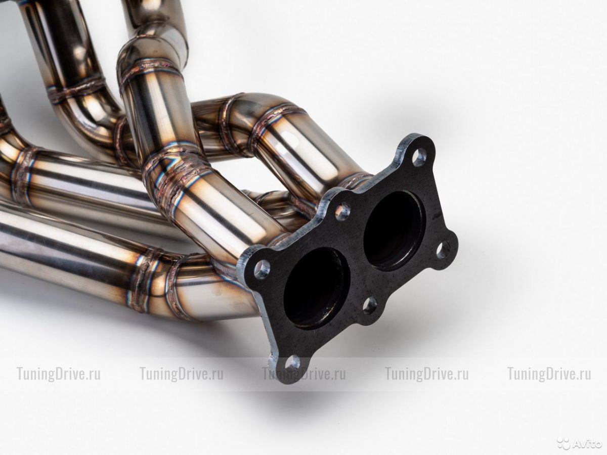 Выпускной коллектор 4-2-1 honda accord 7, фото 8